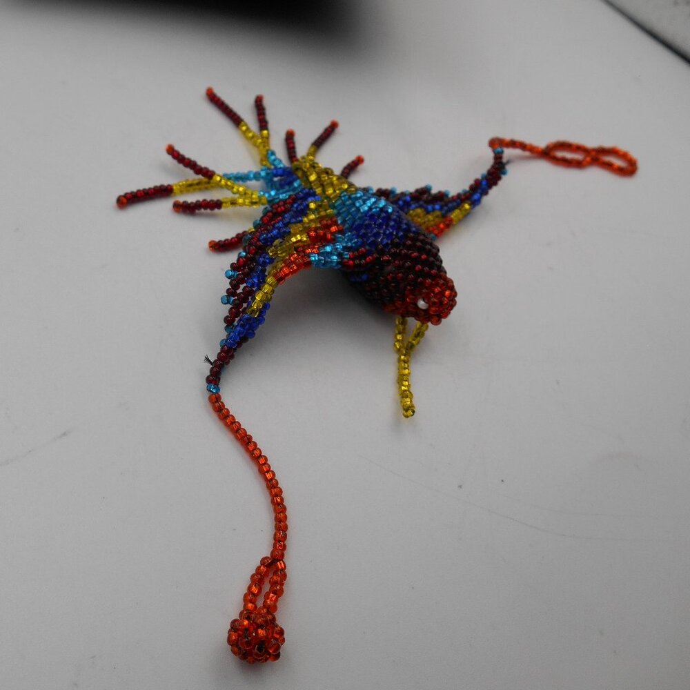 Hummingbird Handbeaded Multi-Colored Adjustable L… - image 6